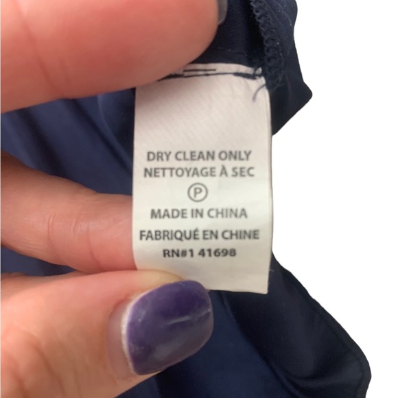 Ramy Brook Lauren Cold Shoulder Dress in Navy. Size XS. - Picture 7 of 9